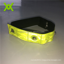 LED Light Cycling Bike Bicycle Wrist Armband Reflective Bracelet With PVC Tape